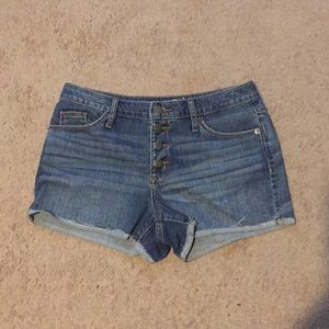 Women’s high rise shorts size 2